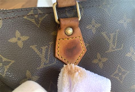 cleaning Louis Vuitton leather